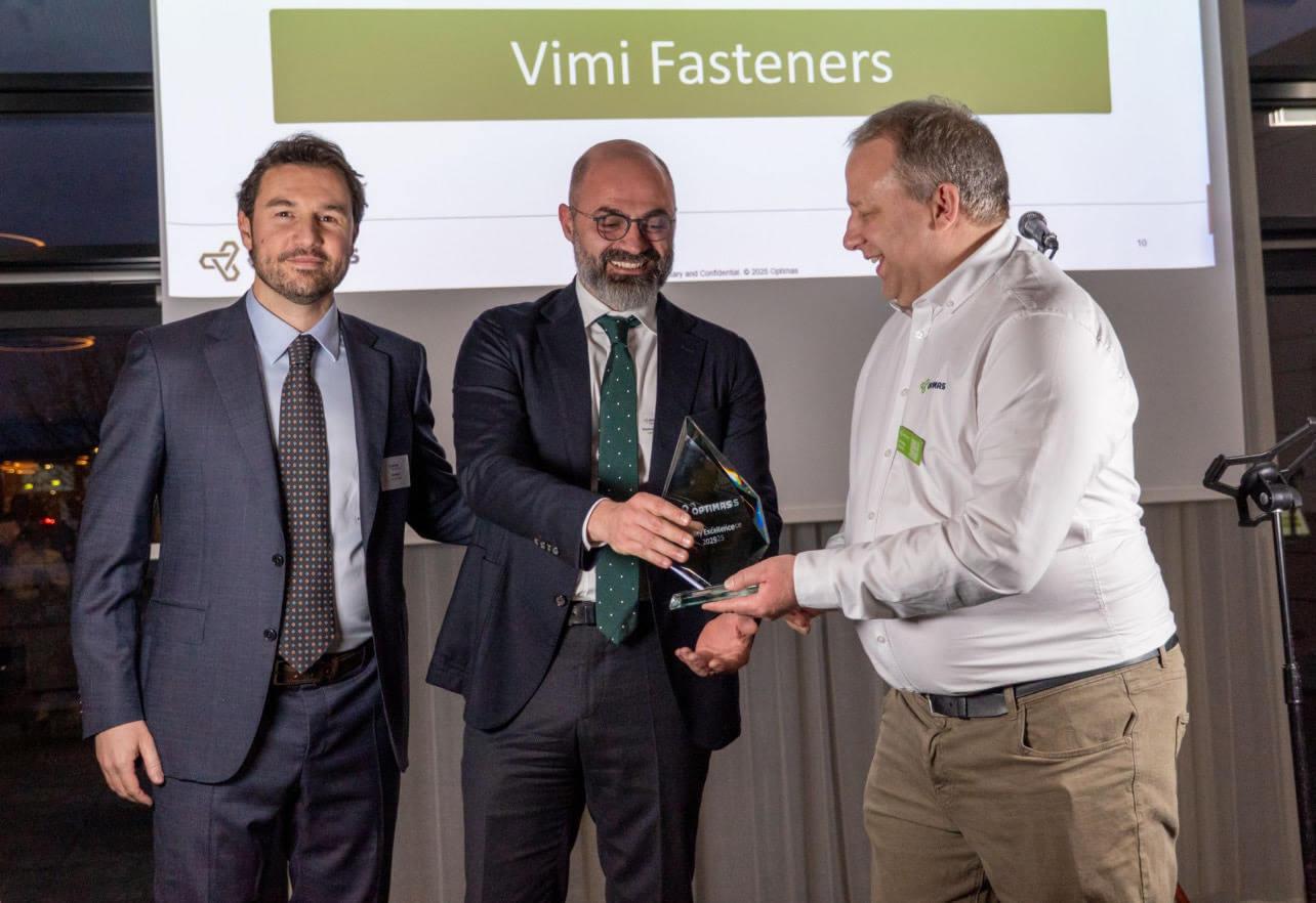 INDUSTRIA. ER. VIMI FASTENERS: RICONOSCIUTA E PREMIATA L’ALTA QUALITÀ PRODUTTIVA