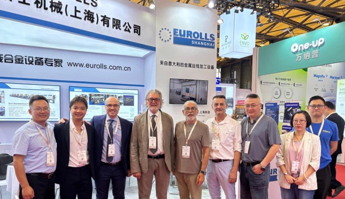 Industry. China. Eurolls President Renato Railz Witnesses China's Disruptive Innovation at Leading Trade Fair